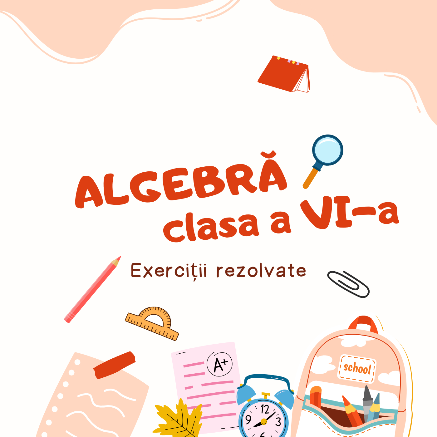 Culegeri Matematică Cu Exerciții Rezolvate Clar, Pe Înțelesul Tuturor ...