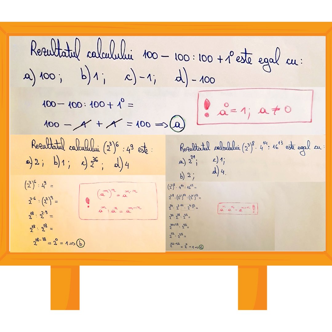 Evaluarea Națională - Subiectul I