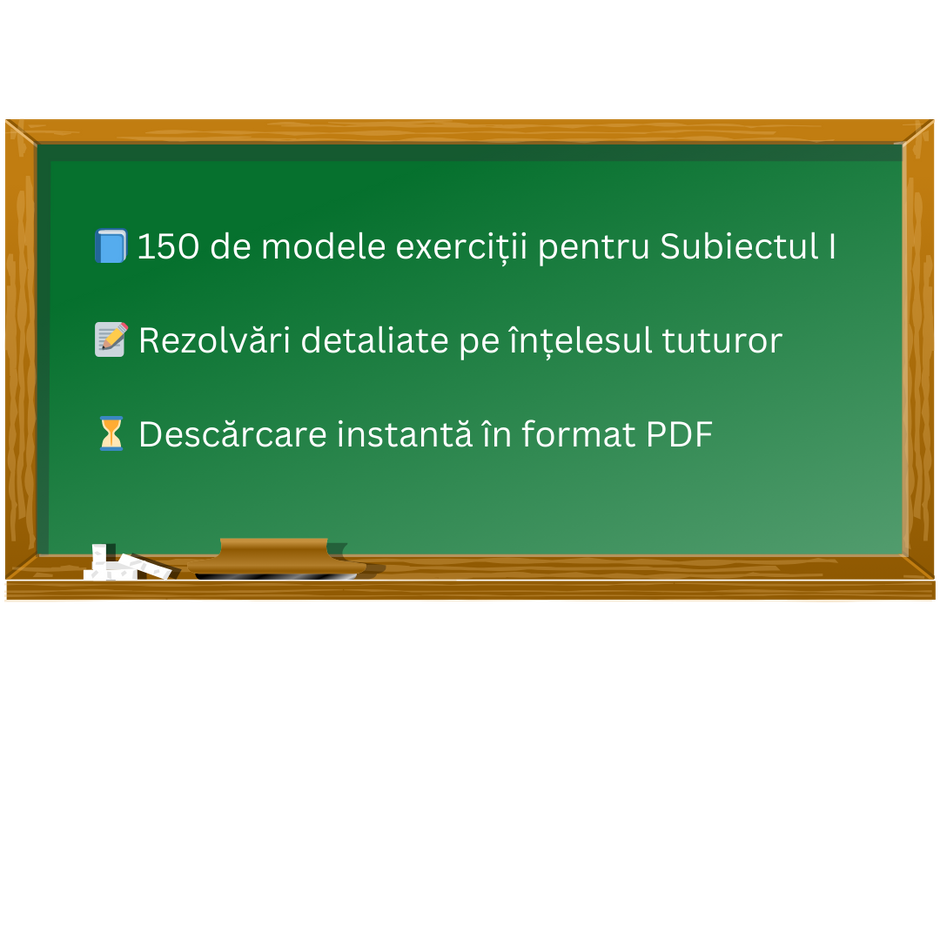 Culegeri Matematică cu Exerciții Rezolvate Clar, Pe Înțelesul Tuturor ...